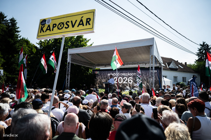 Magyar Péter 2025. szeptember 7-én