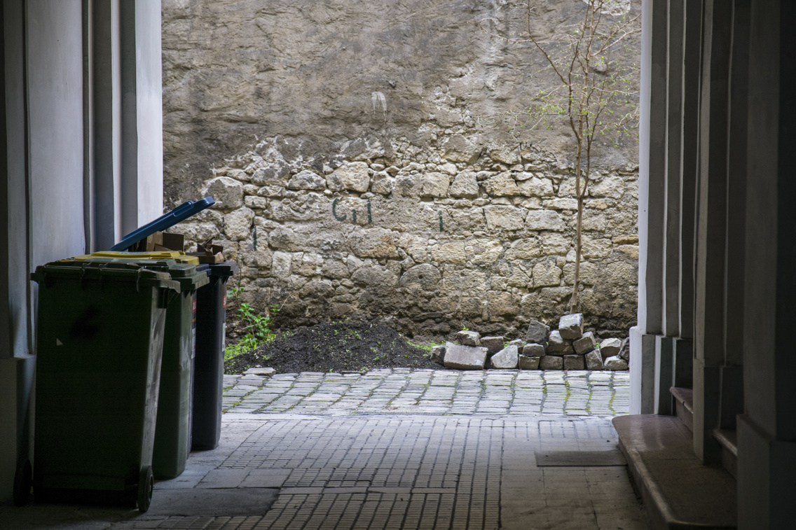 Képünk illusztráció a városfal egy másik darabjáról