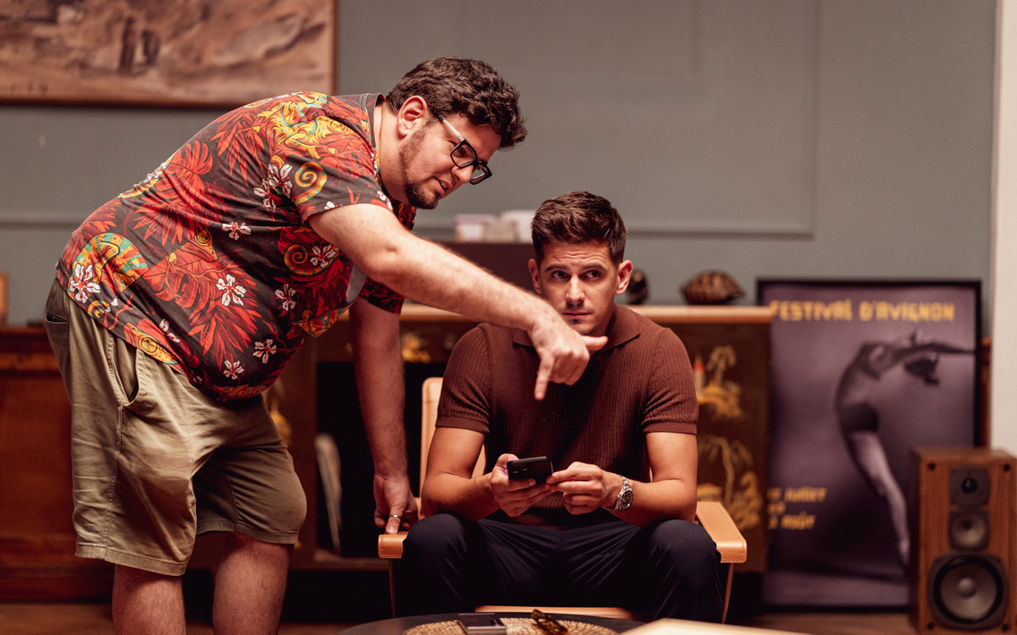 A rendező és Tóth Károly