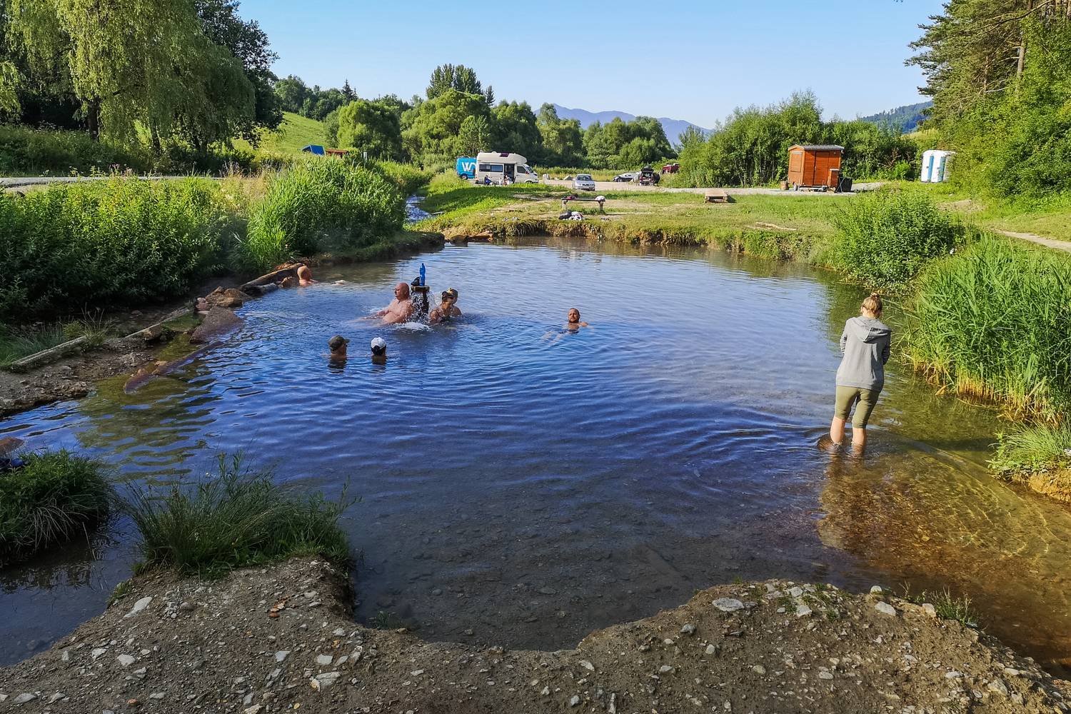 Kalameny termálforrás, Szlovákia