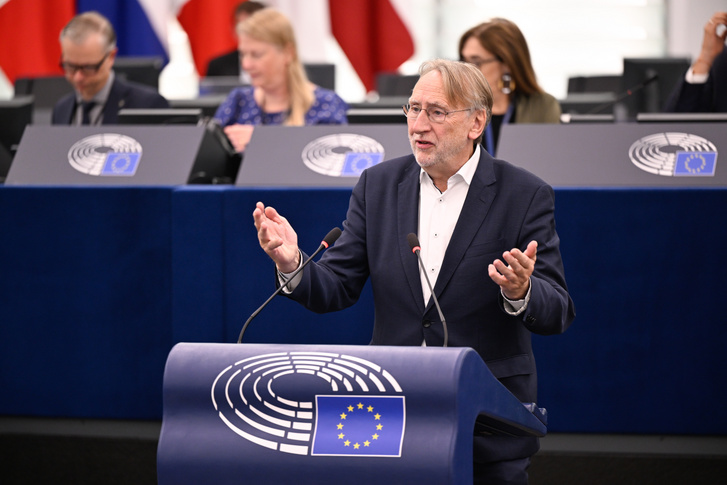 Bernd Lange 2025. szeptember 10-én Strasbourgban, Franciaországban