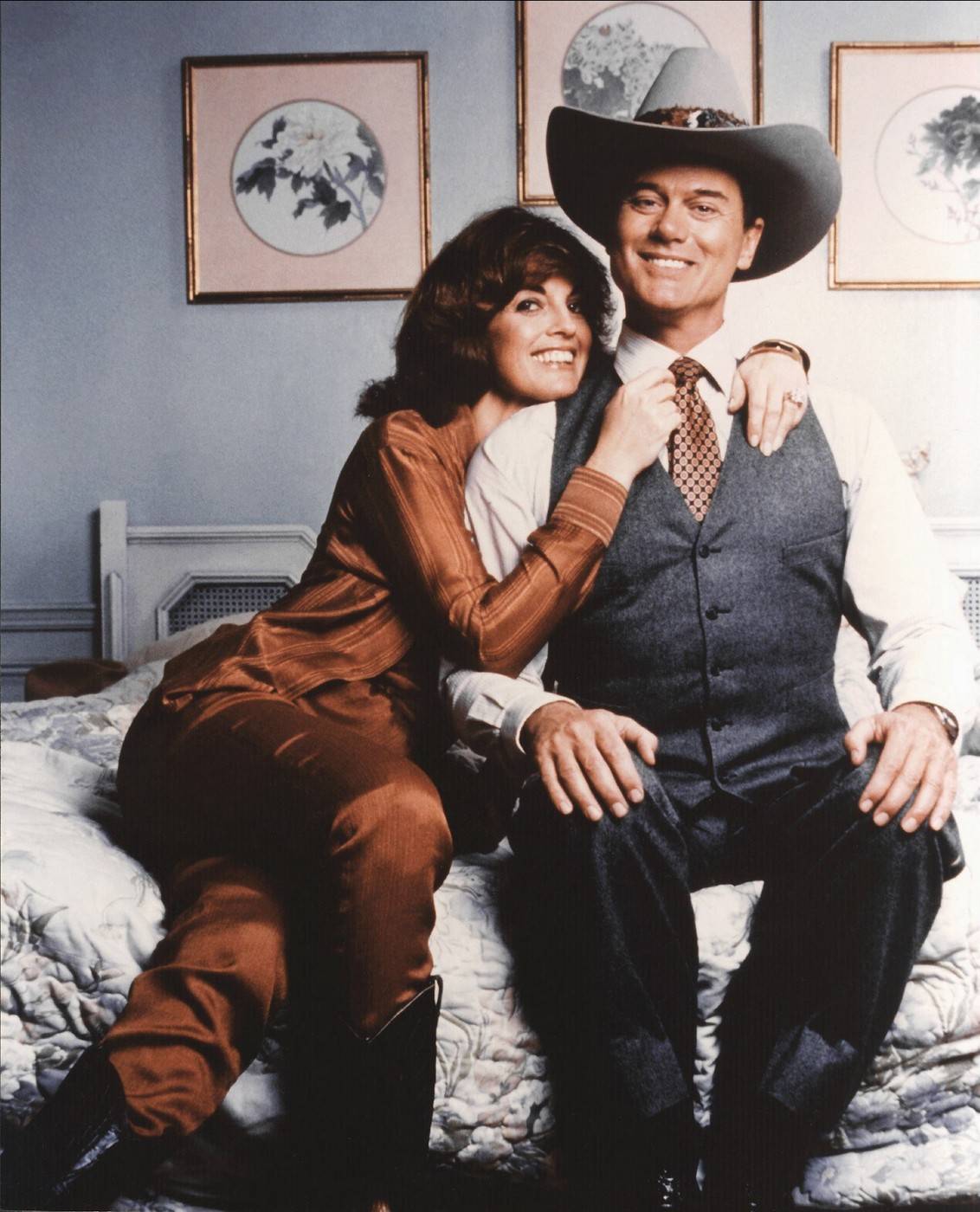 linda gray larry hagman