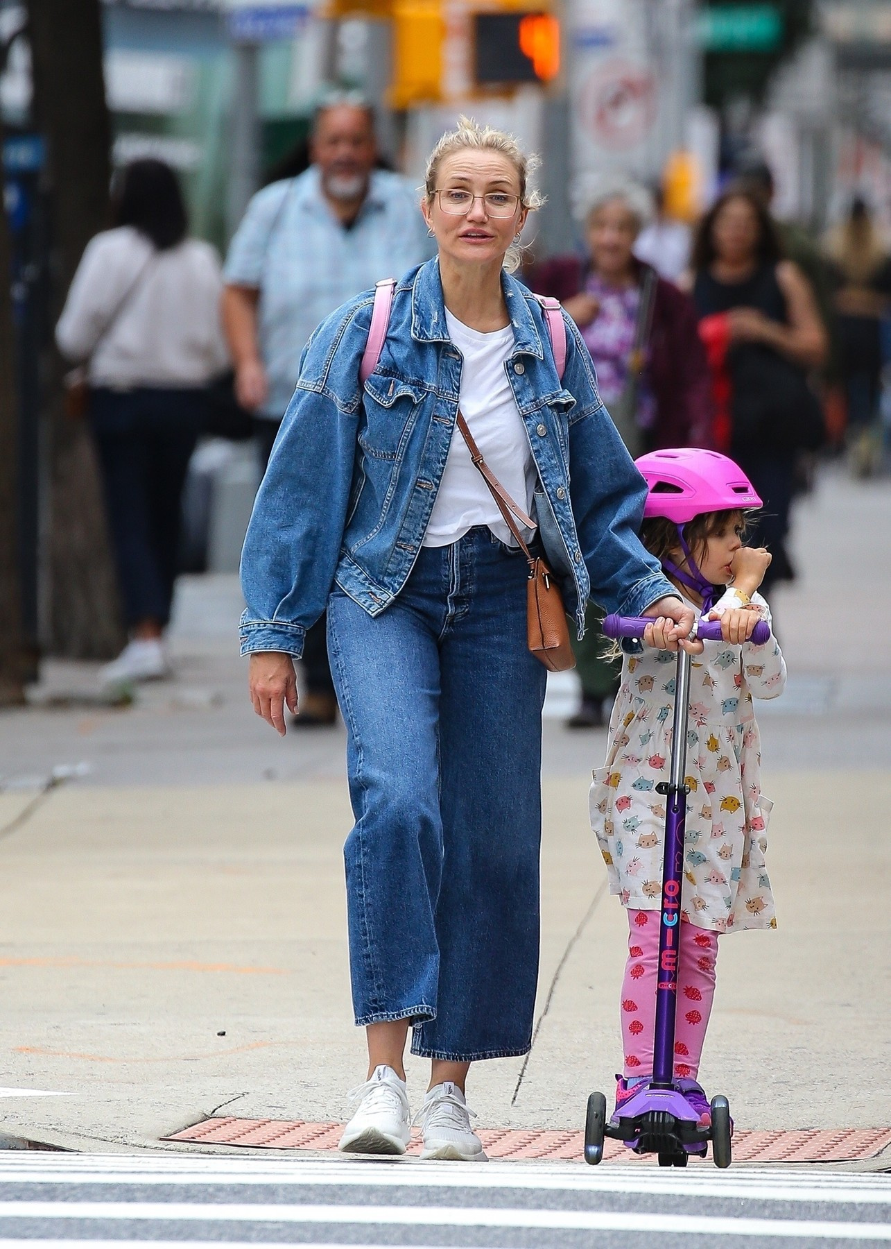Cameron Diaz és lánya