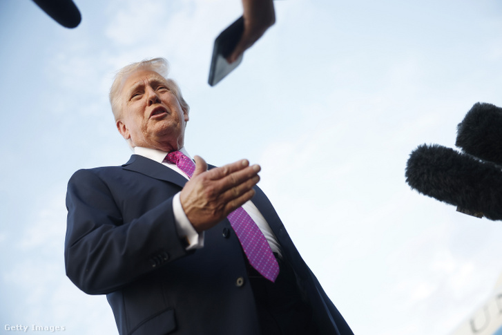 Donald Trump 2025. szeptember 14-én