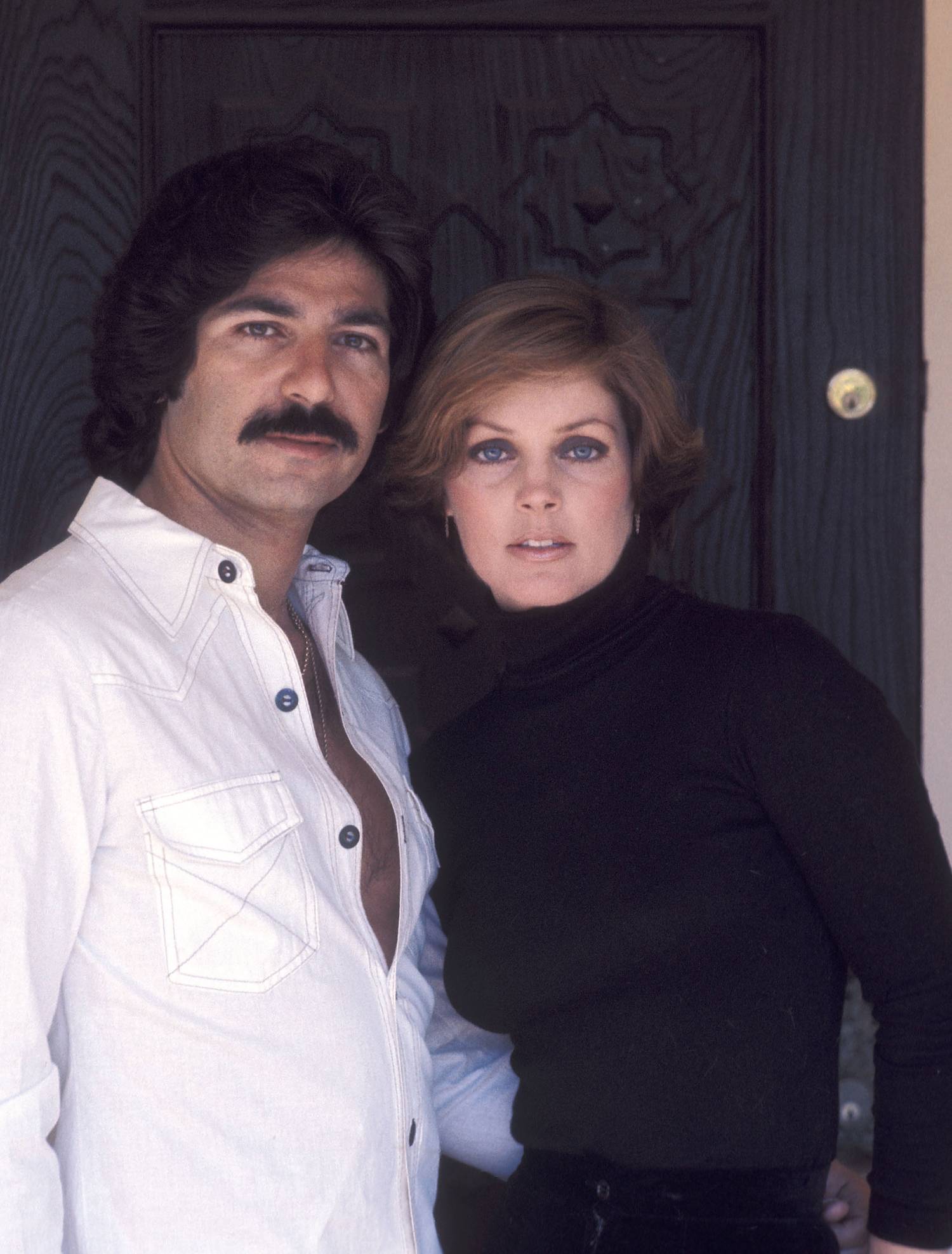 Priscilla Presley és Robert Kardashian 1976-ban.