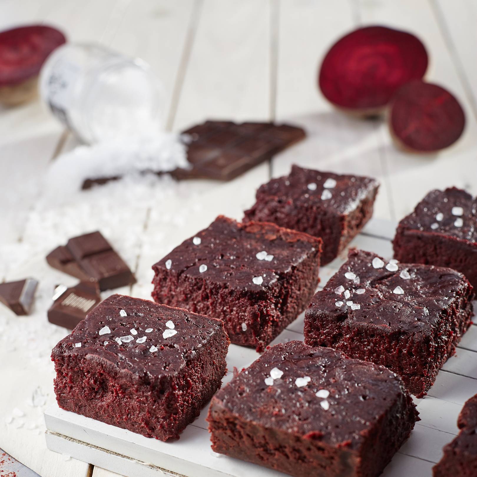 Céklás brownie