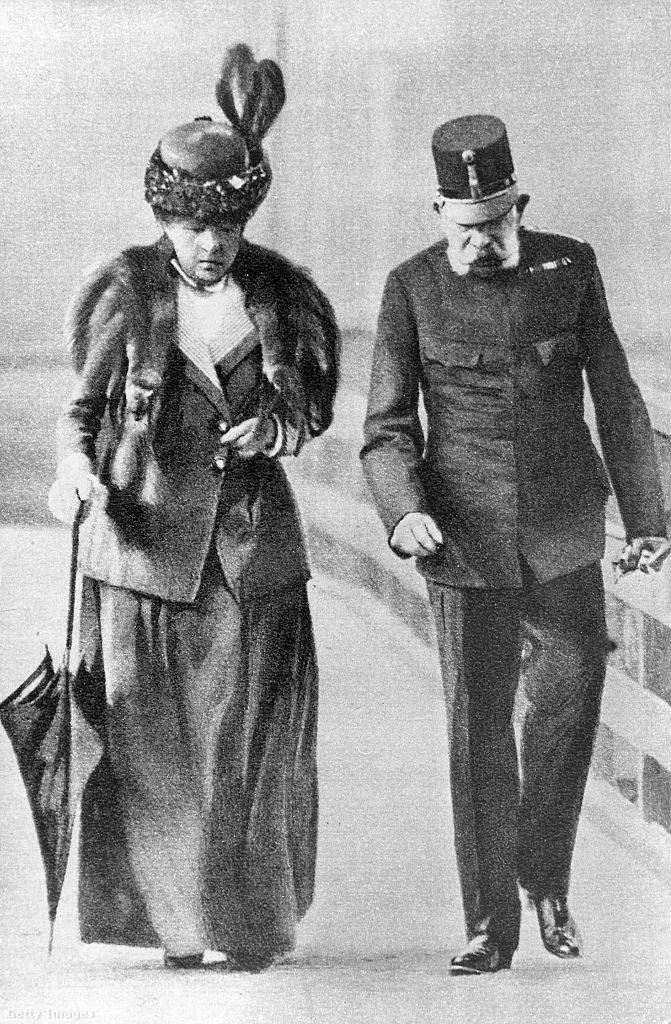 Katharina Schratt és Ferenc József császár