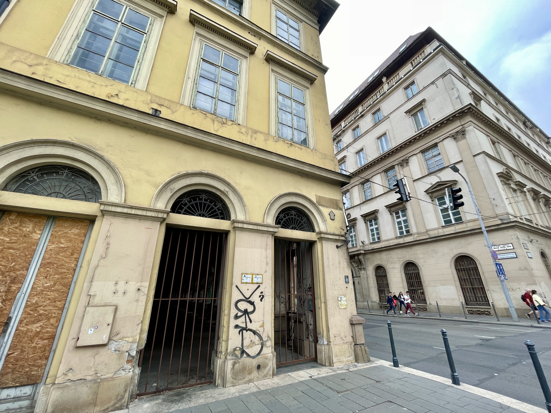 Az árkádokat az 1960-as években alakították ki