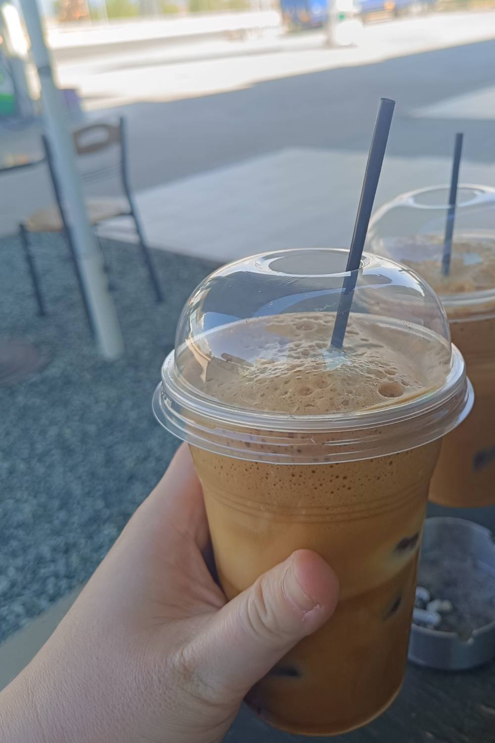Görögországban egy jeges frappé szinte kötelező elem.