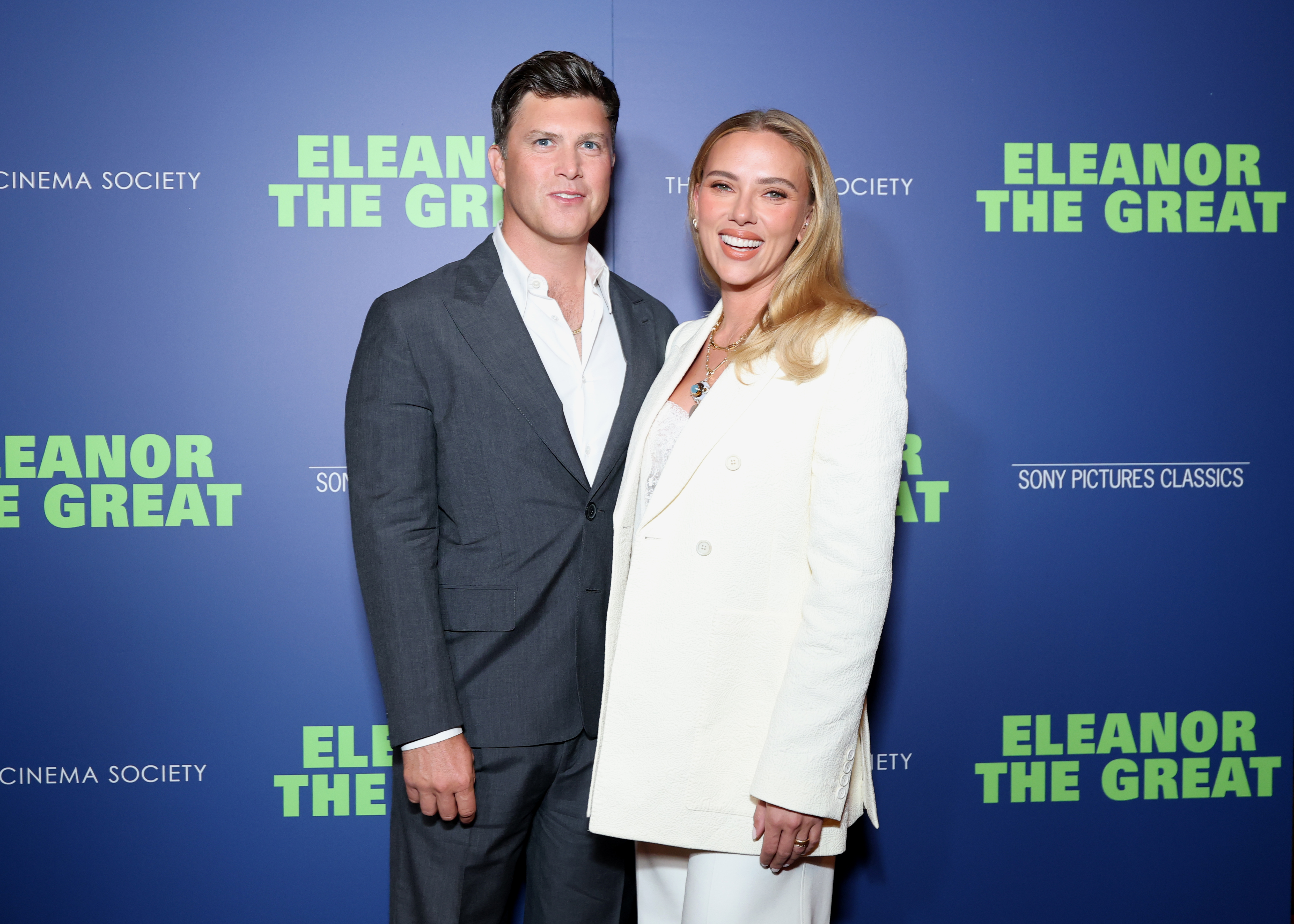 Scarlett Johansson és férje, Colin