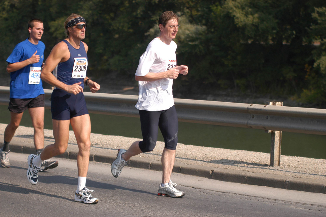 2003 – Az esemény teljes látogatószáma 150 ezer fölé kúszott a kísérő családi napnak köszönhetően. A maratont 4:47:45-ös idővel teljesítette Gyurcsány Ferenc, akkori gyermek-, ifjúsági és sportminiszter is