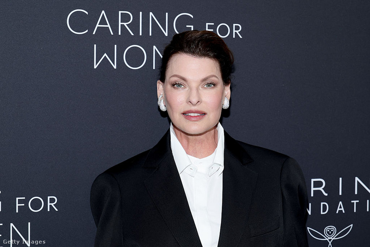 Linda Evangelista 2025-ben. (Fotó: Getty Images)