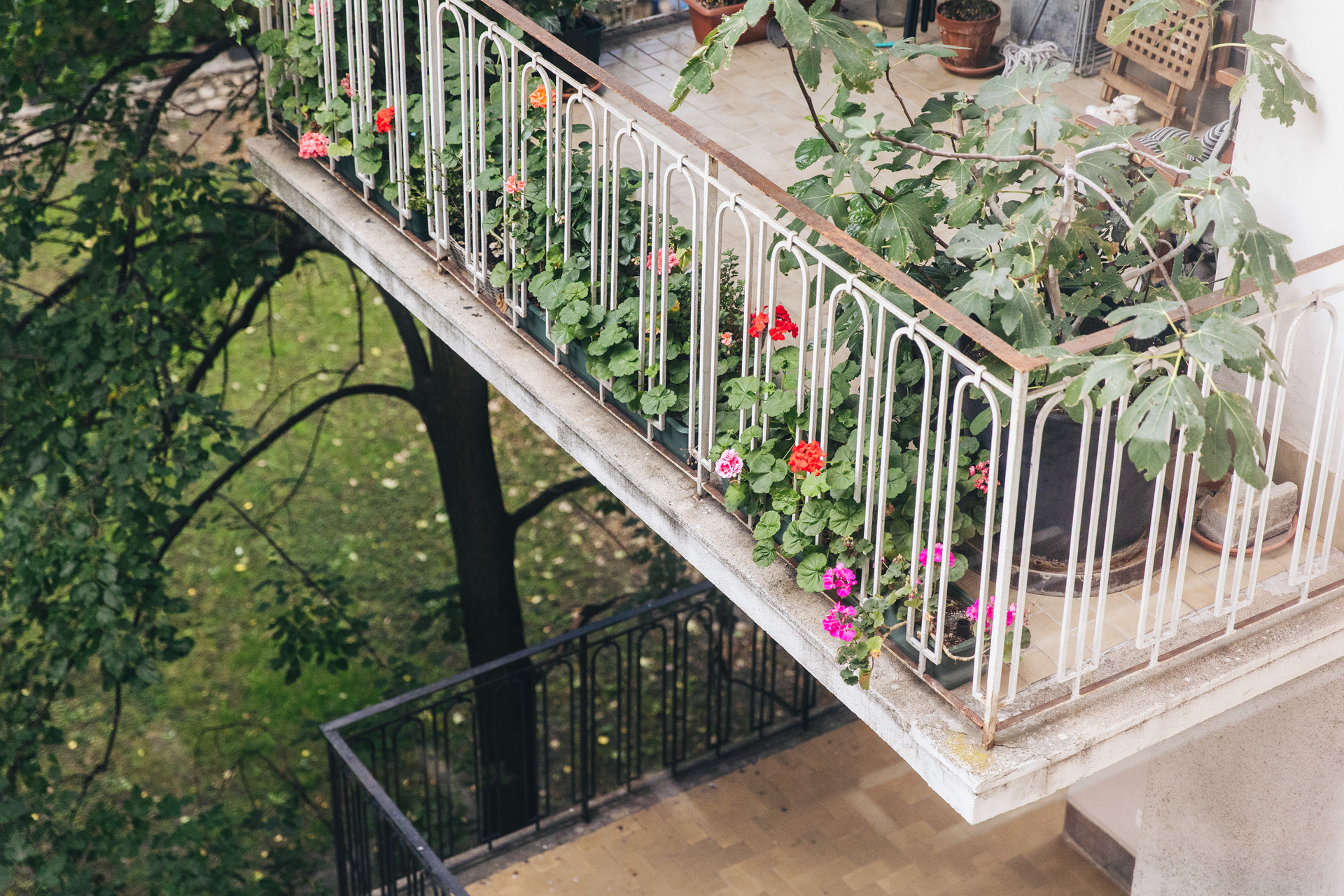 Minden lakáshoz tartozik erkély