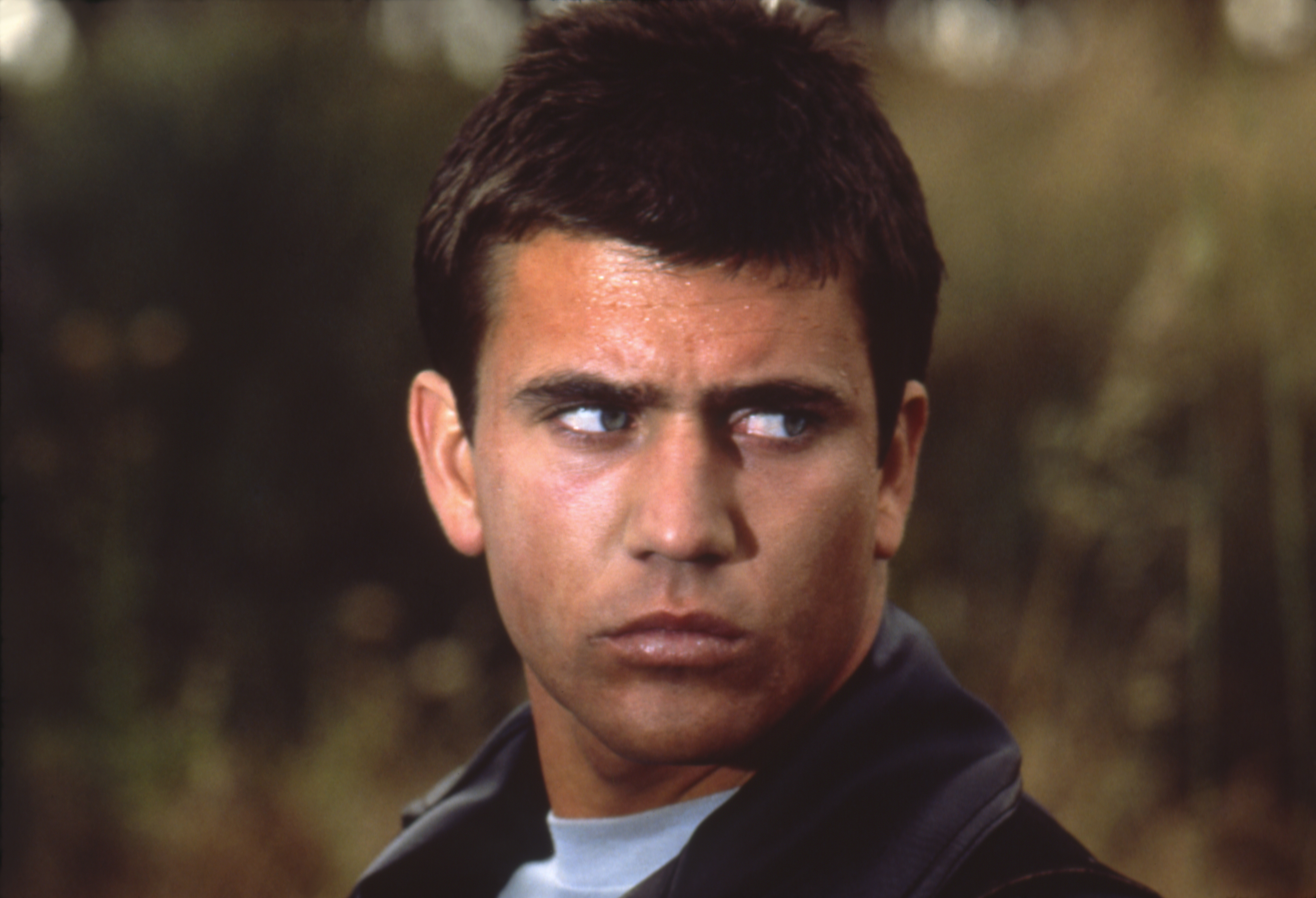 Mel Gibson 1979-ben, amikor Maxet alakította a Mad Max-ben.