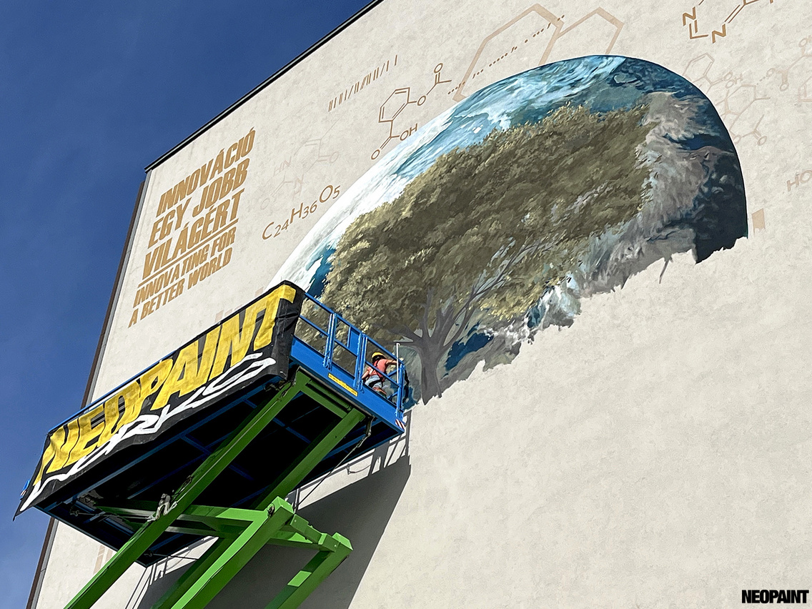 Neopaint - Váci út - tűzfalfestmény (1)