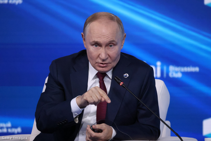 Vlagyimir Putyin orosz elnök 2025. október 2-án