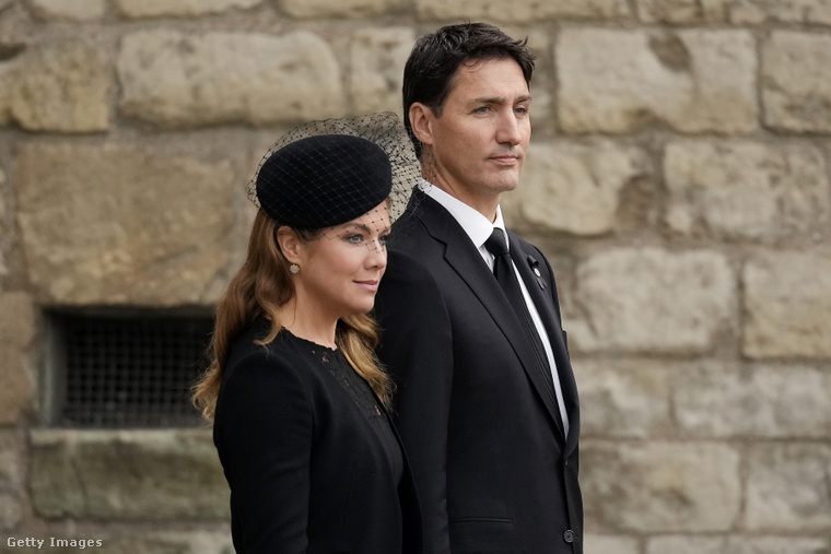 Justin Trudeau és Sophie Trudeau 2023-ban váltak el egymástól. (Fotó: Getty Images)