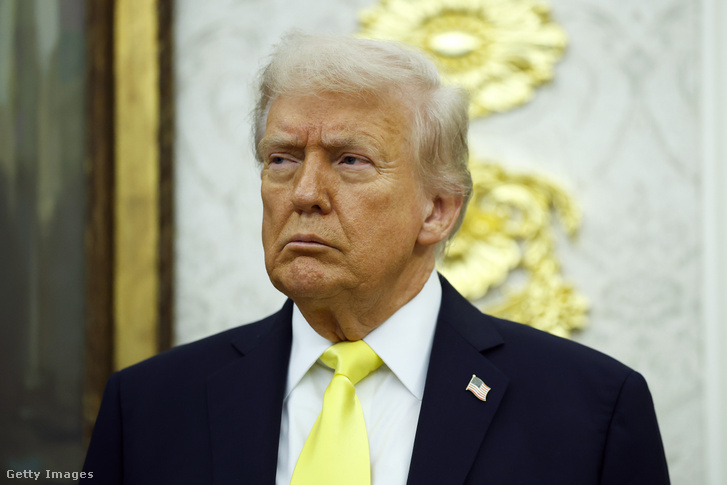 Donald Trump 2025. október 15-én