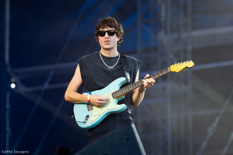 Luke Pritchard a Sziget fesztiválon. (Fotó: Getty Images)