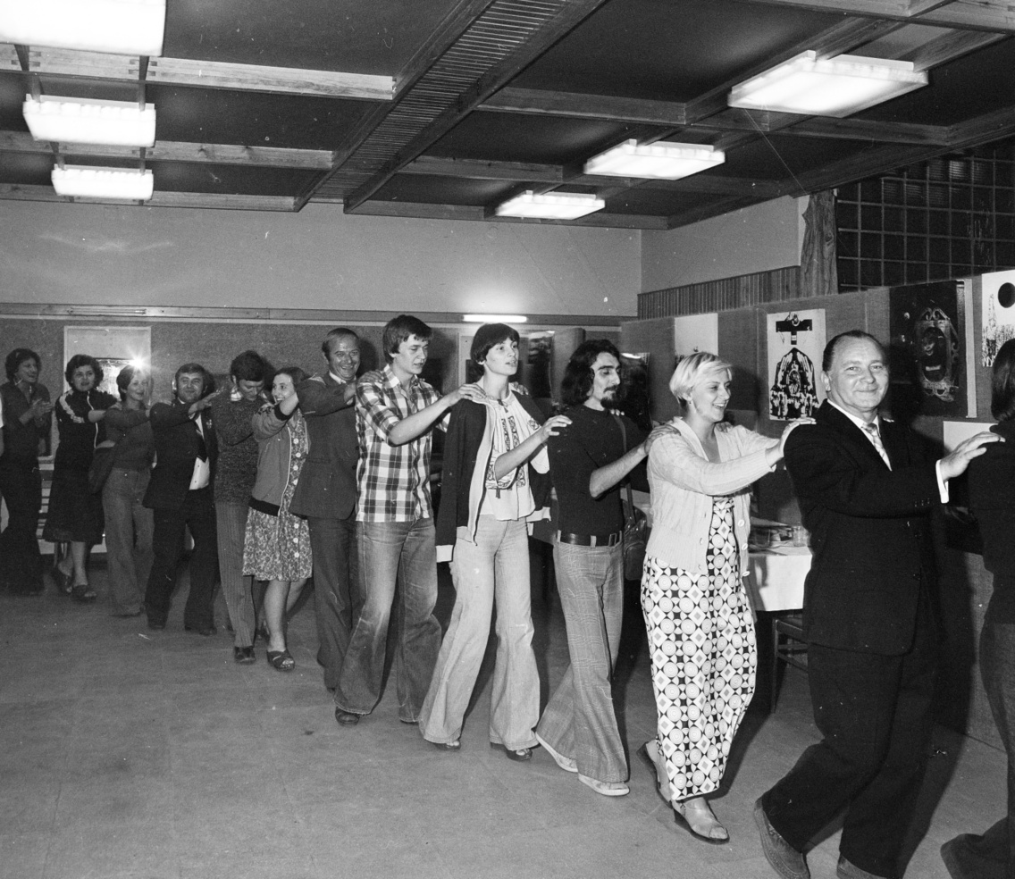 Látszik, hogy a résztvevők mennyire élvezik a vonatozást