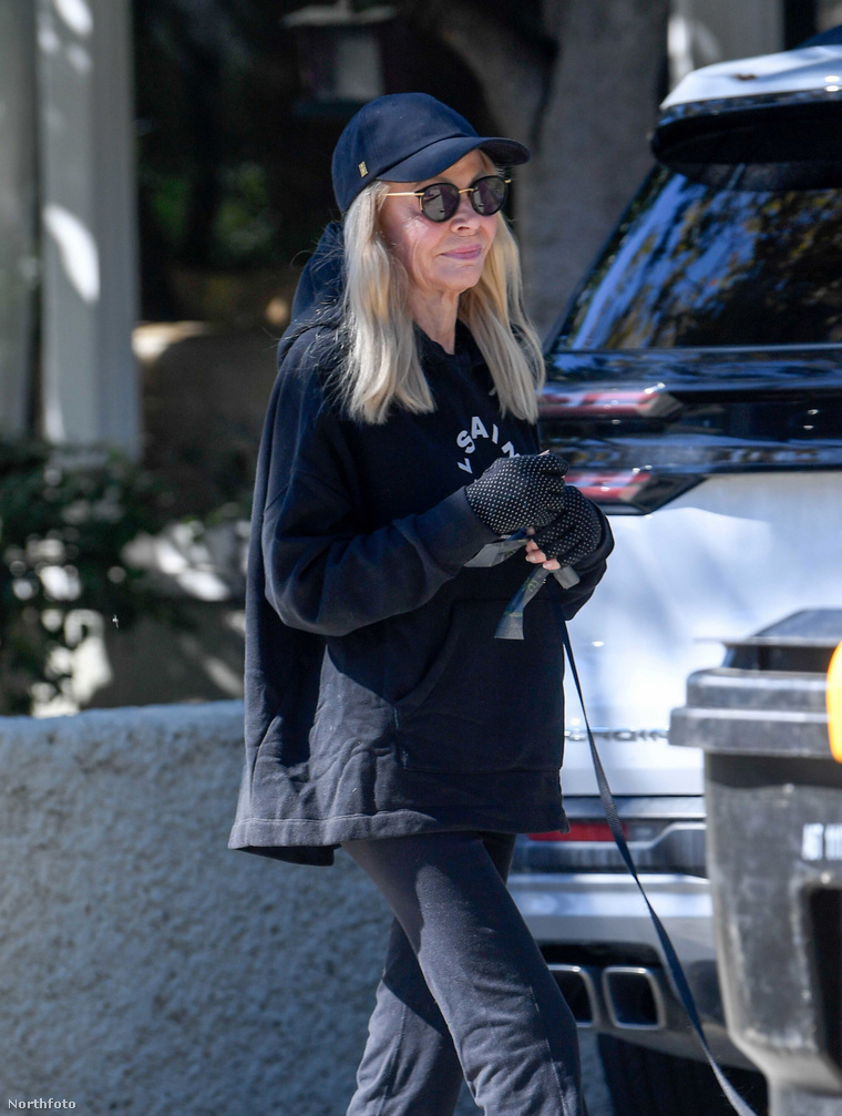 Britt Ekland Los Angelesben. (Fotó: Northfoto)