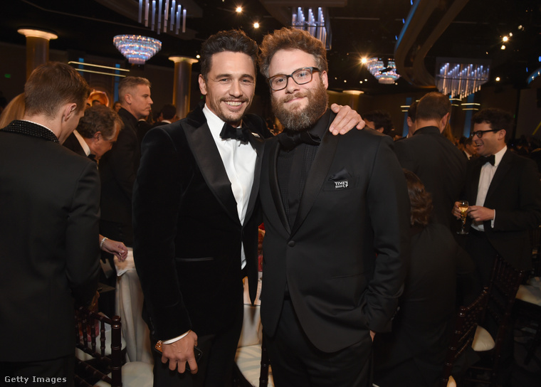 James Franco és Seth Rogen számos filmben játszott együtt, azonban ma már nincsenek jó viszonyban. (Fotó: Getty Images)