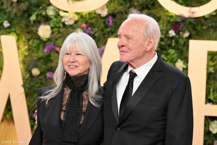 Anthony Hopkins és felesége, Stella Arroyave. (Fotó: Getty Images)