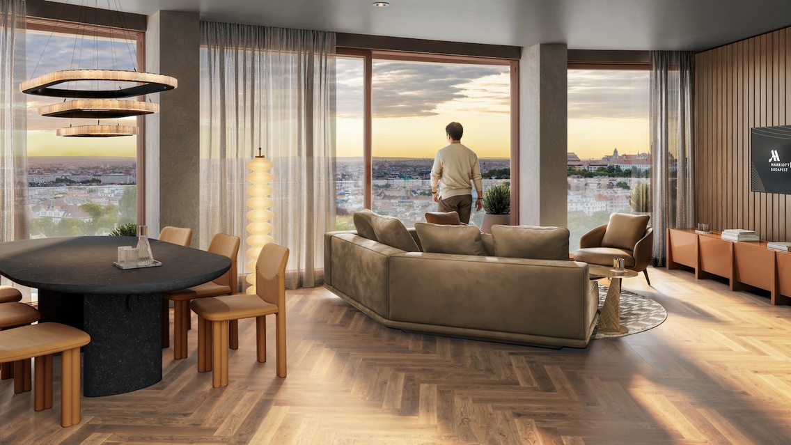 Marriott Residences Budapest lakas2