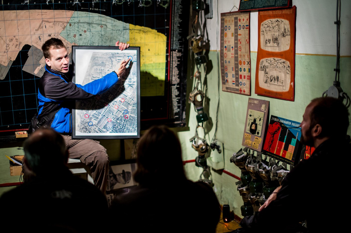 Bunkertúra a Csepel Művekben