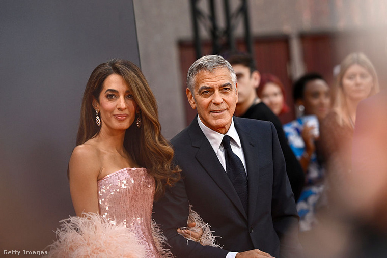 Amal és George Clooney nagy boldogságban élnek. (Fotó: Getty Images)