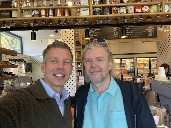 Magyar Péter és Gerendai Károly