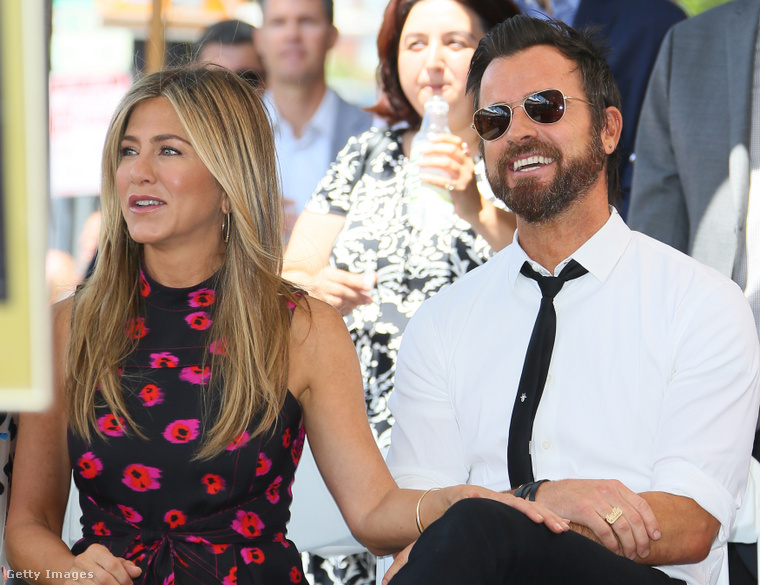 Jennifer Aniston és Justin Theroux 2018-ban elváltak egymástól, azonban azóta is jó viszonyt ápolnak egymással. (Fotó: Getty Images)