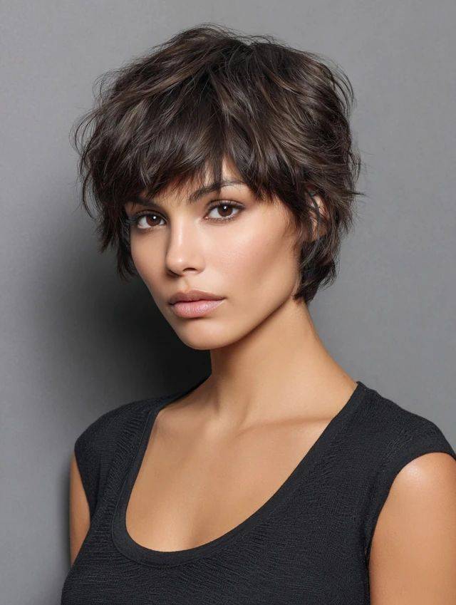 A bixie a pixie és a bob keveréke. Olyan, mint egy hosszú pixie cut frizura vagy egy bobra hajazó pixie. Látványos a lépcsőzetesség oldalt és a tarkónál, amely élénk hatást kölcsönöz a frizurának. Ehhez jön a lazaság, és a kócos könnyedség.