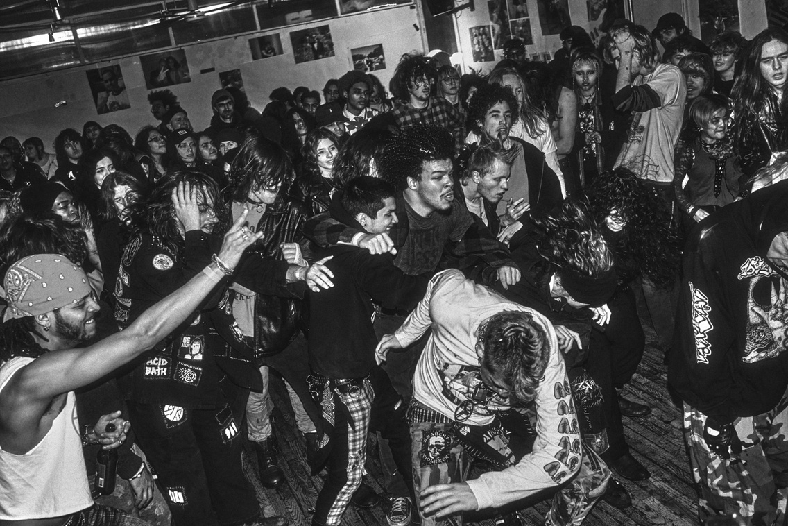 Részlet a NYC Punk Scene című sorozatból, 2020