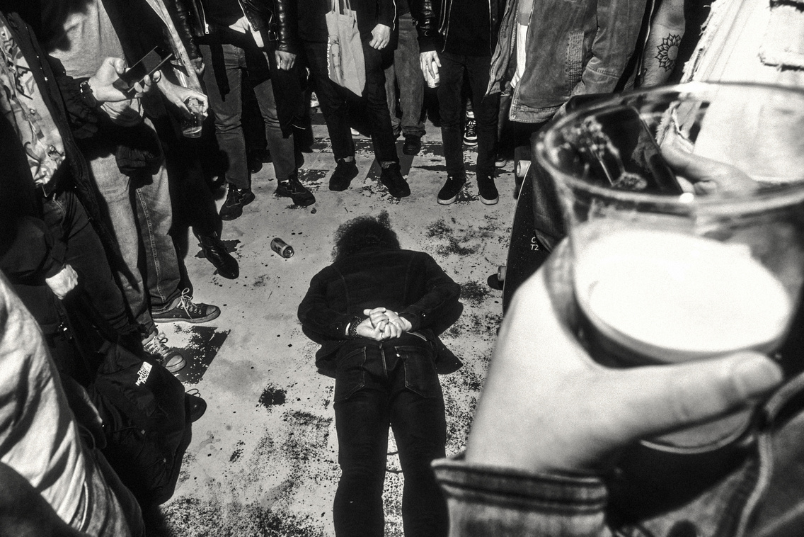 Részlet a NYC Punk Scene című sorozatból, 2020