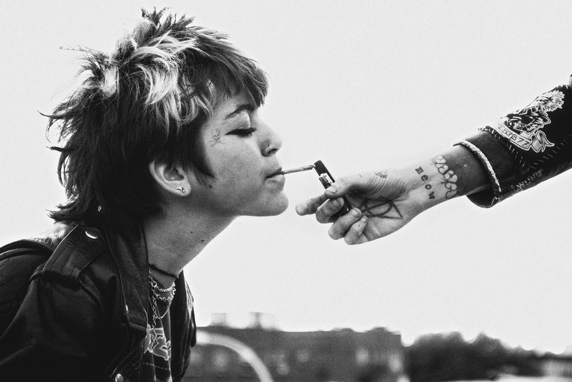 Részlet a NYC Punk Scene című sorozatból, 2020