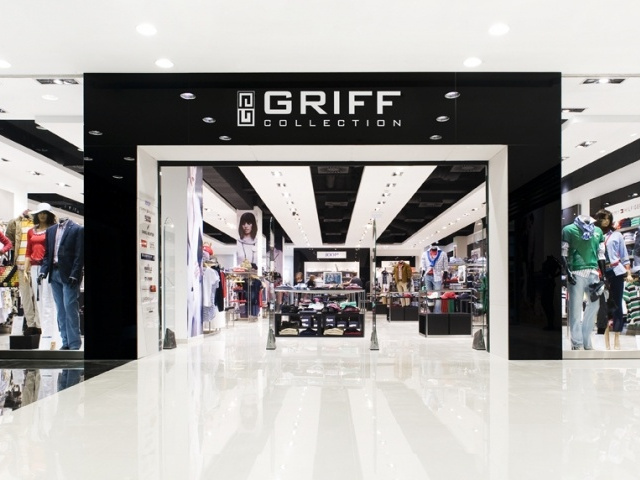 Griff Collection üzlet a MOM Parkban nem sokkal a bezárása előtt