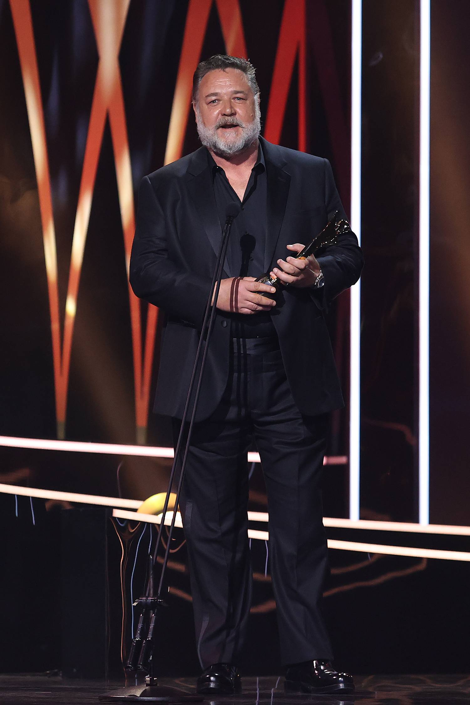 Russell Crowe 2022-ben, 126 kilósan.