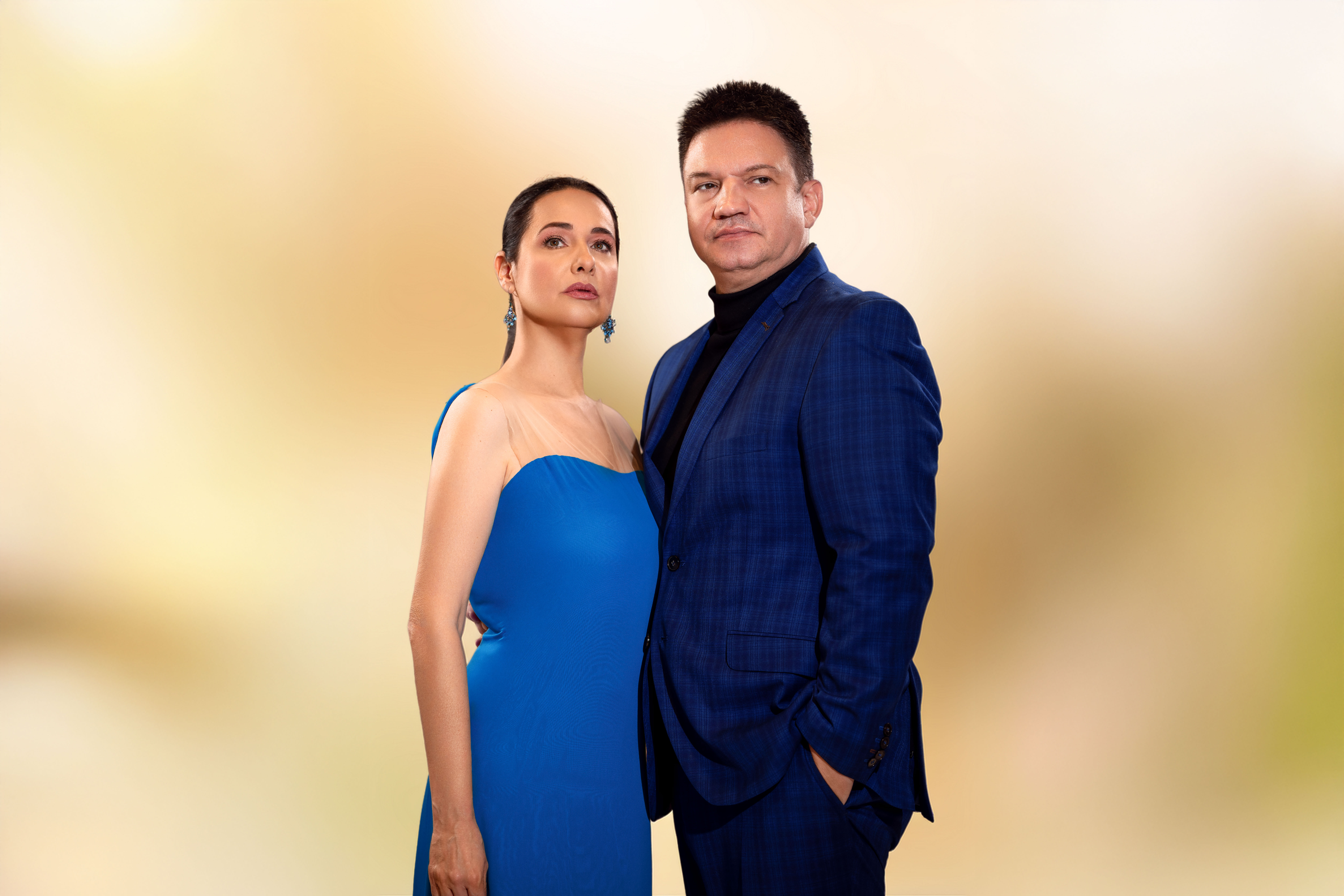 Goztola Lorent Kristina és Korday Péter a Hágai Nemzetközi Filmfesztiválon