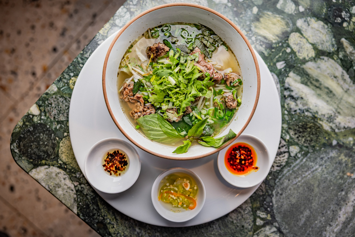 Pho leves sült marhával