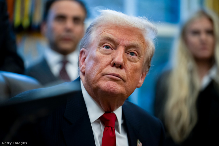 Donald Trump üzenete könnyeket csalt Sharon Osbourne szemébe. (Fotó: Getty Images)