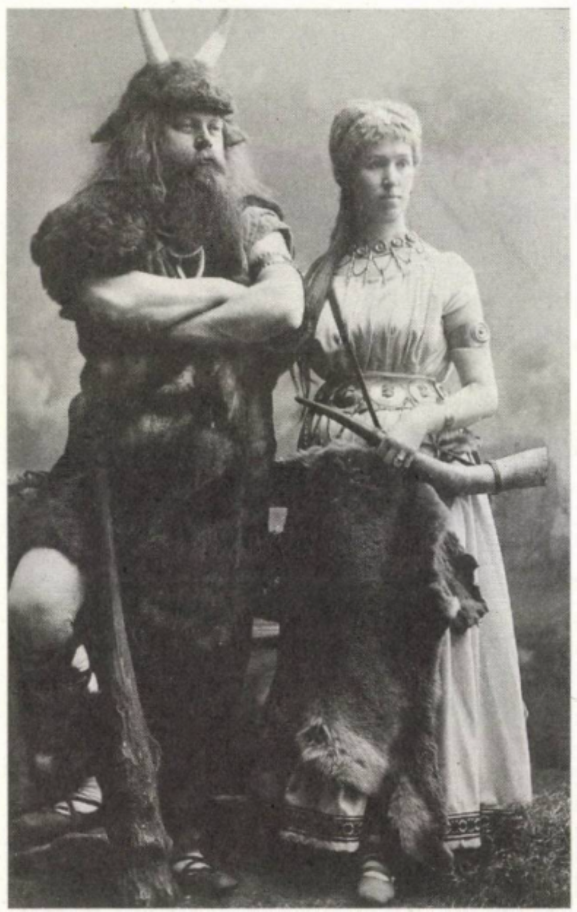 Klösz György és felesége, Zeller Franciska, Eintracht Narrenabend, 1884