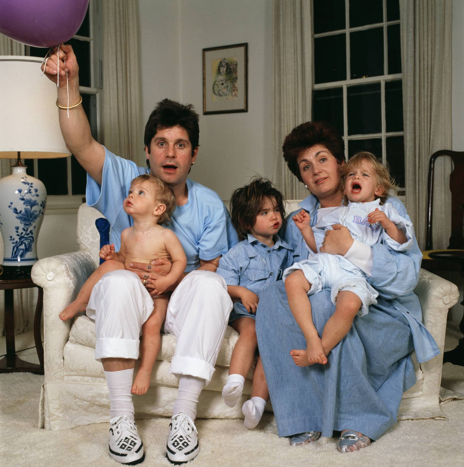 Sharon Osbourne három gyereket szült a rocksztárnak.