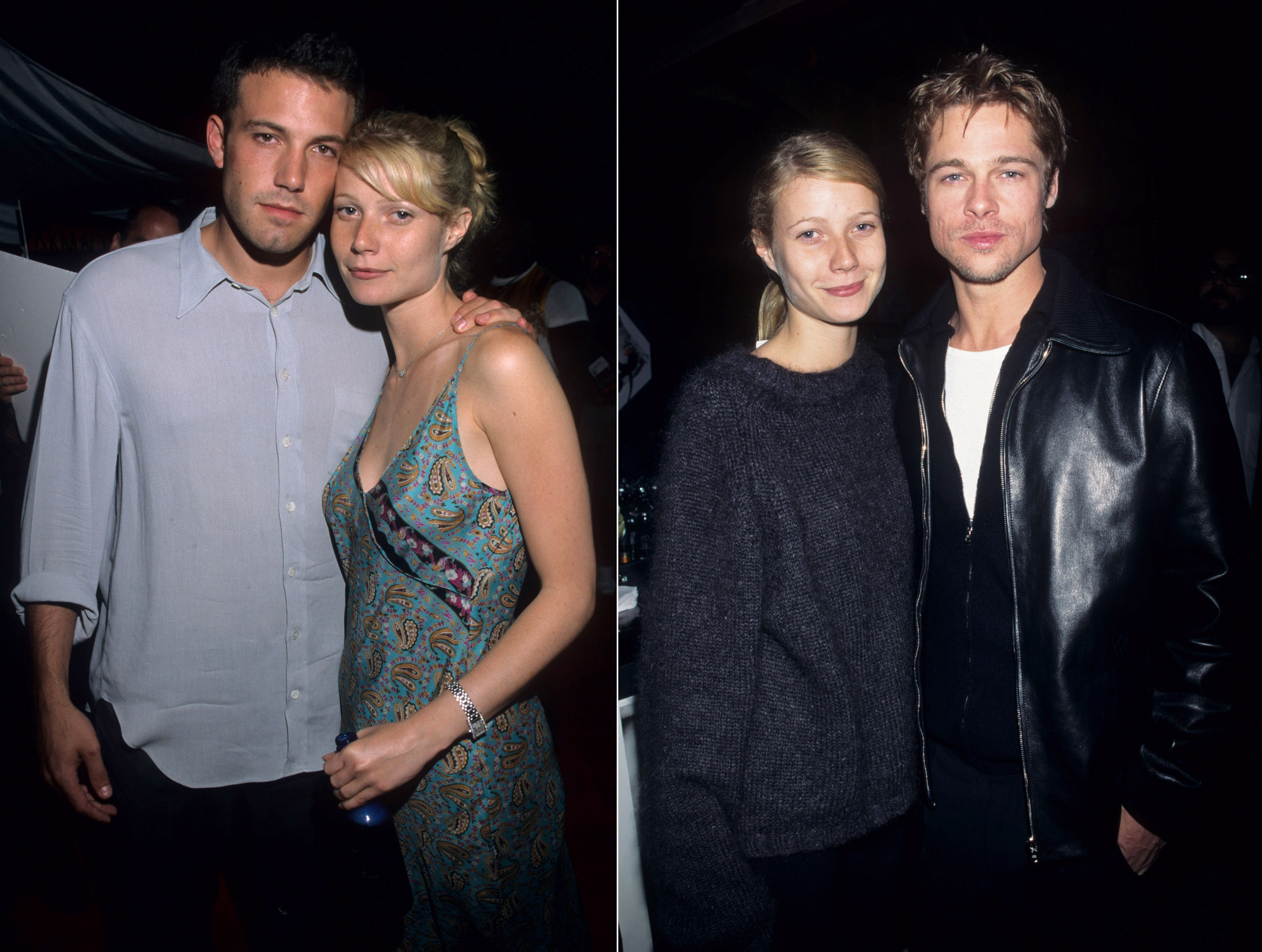 Gywneth Paltrow Ben Affleck és Brad Pitt