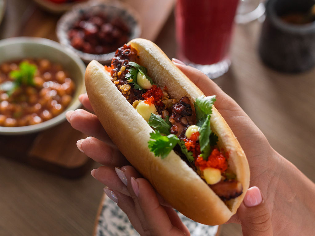 Polip hot dog