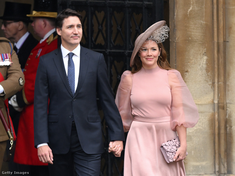 Justin Trudeau és Sophie Grégoire (a válás előtt Sophie Trudeau). (Fotó: Getty Images)