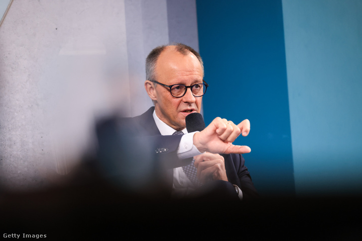 Friedrich Merz 2025. november 17-én