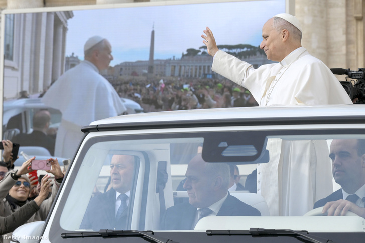 XIV. Leó pápa 2025. november 22-én