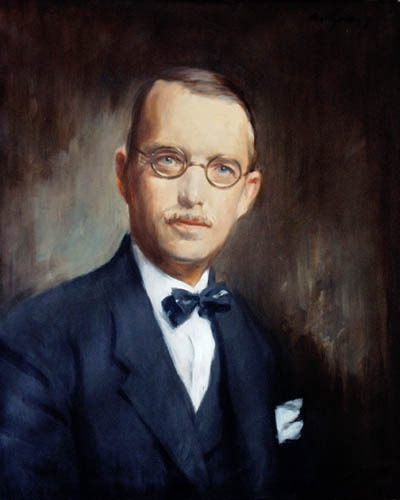 Mattyasovszky Zsolnay László 1923-as festménye Heim Pálról