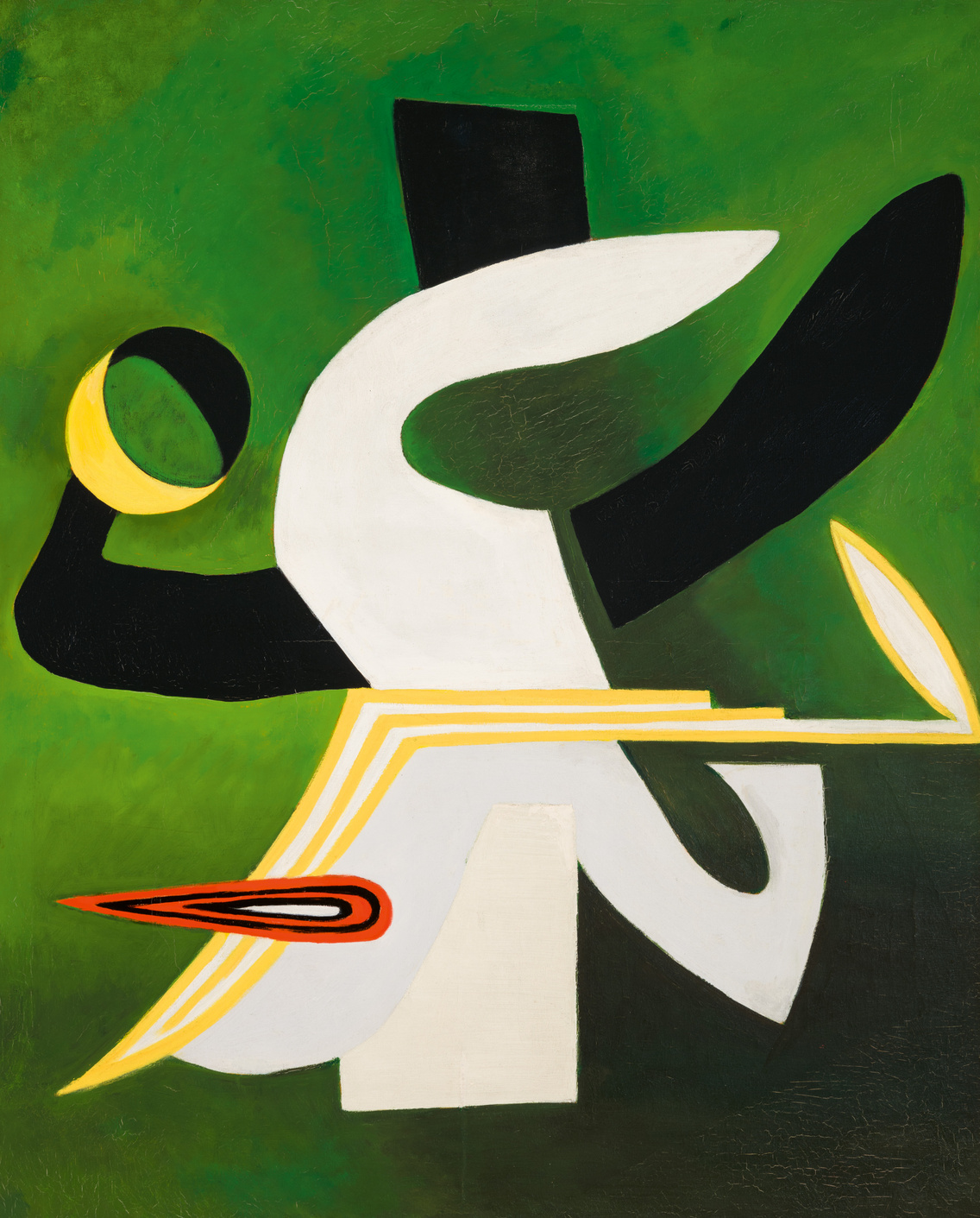 Tihanyi Lajos: Absztrakt festmény (1933)